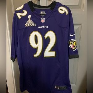 Super Bowl 47 Haloti Ngata Jersey